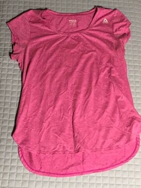 Reebok Hot Pink Short Sleeve Active Tunic